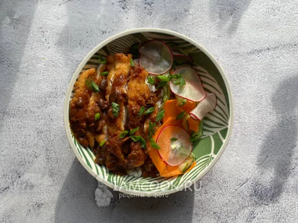 Фото блюда: Курица кацу