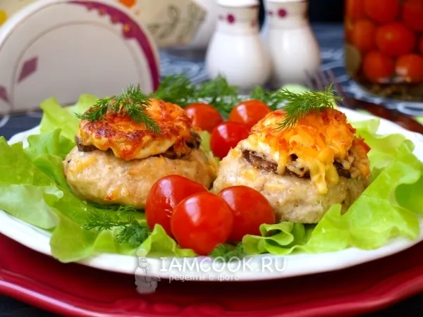 Фото блюда: Котлеты куриные по-французски