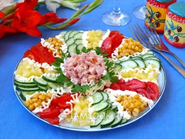 Фото блюда: Салат «Мозаика»