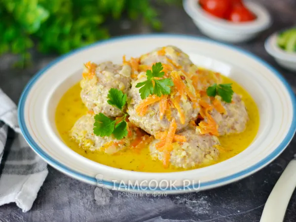 Фото блюда: Замороженные тефтели в мультиварке