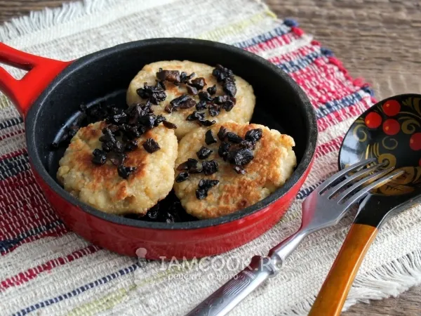 Фото блюда: Сырники из тофу (несладкие)