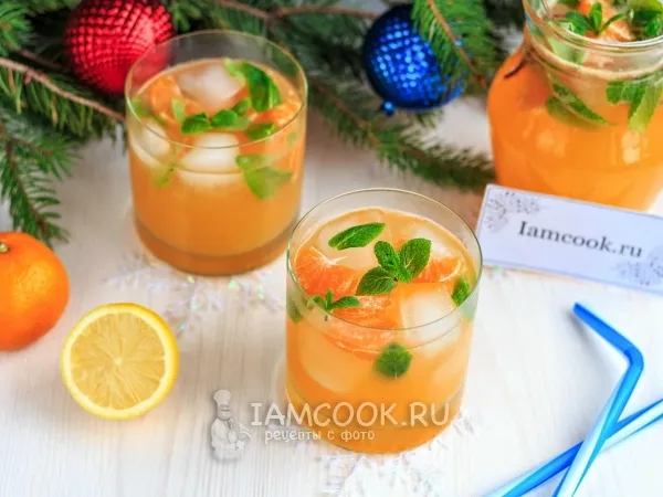 Фото блюда: Мандариновый лимонад