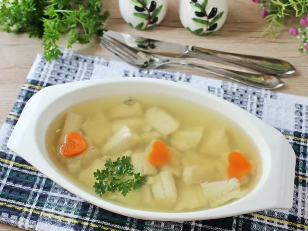 Фото блюда: Заливное из минтая с желатином