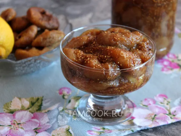 Фото блюда: Варенье из сушеного инжира