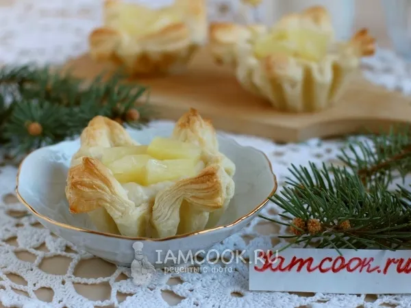 Фото блюда: Пирожное «Пина Колада»