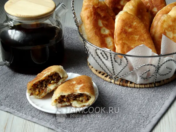 Фото блюда: Пирожки с куриными желудками