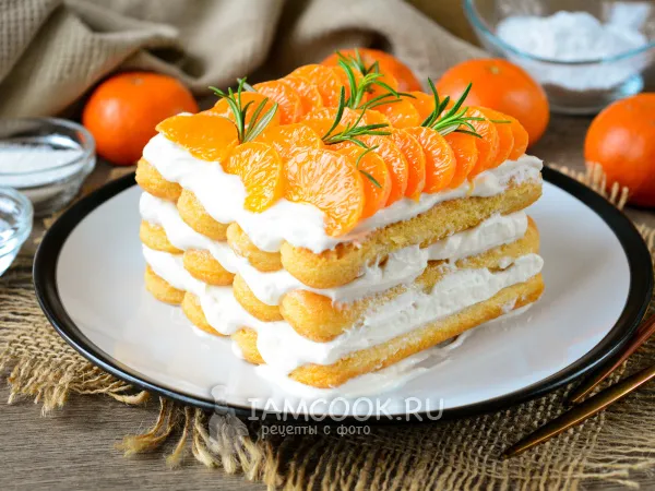 Фото блюда: Мандариновый Тирамису