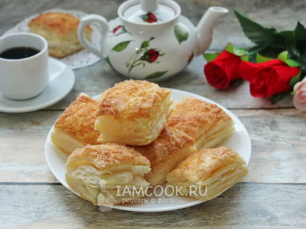 Фото блюда: Быстрое печенье из слоеного теста