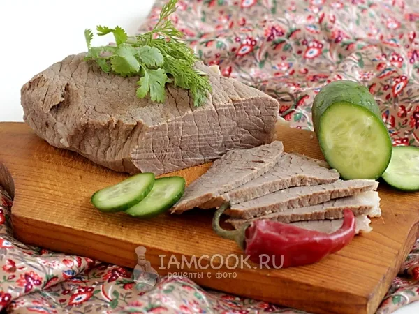 Фото блюда: Отварная говядина