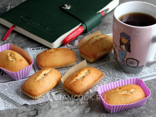 Фото блюда: Печенье «Финансье»