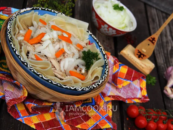 Фото блюда: Бешбармак в мультиварке