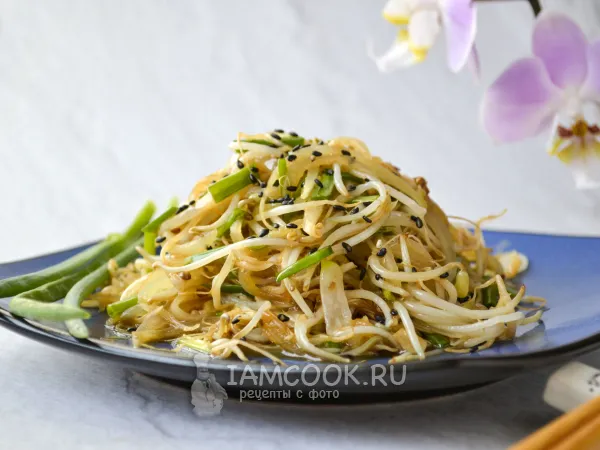 Фото блюда: Салат из пророщенной сои (Нокты-ча)