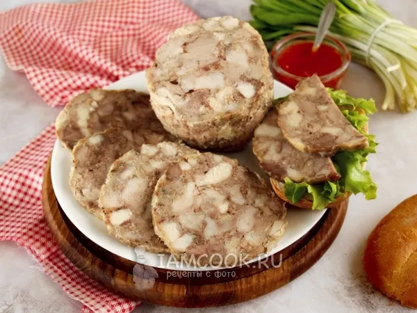 Фото блюда: Ветчина в рукаве