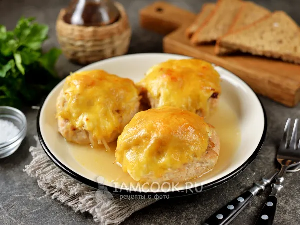 Фото блюда: Стожки из куриного фарша