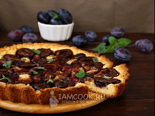 Фото блюда: Тарт со сливами