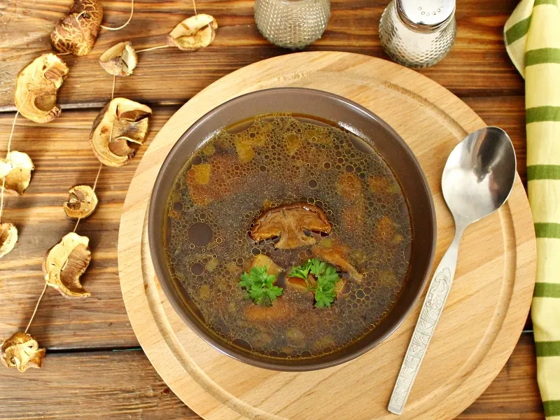 Фото блюда: Грибовница из сухих грибов