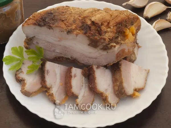 Фото блюда: Свиная грудинка в аэрогриле (+вкусный маринад)
