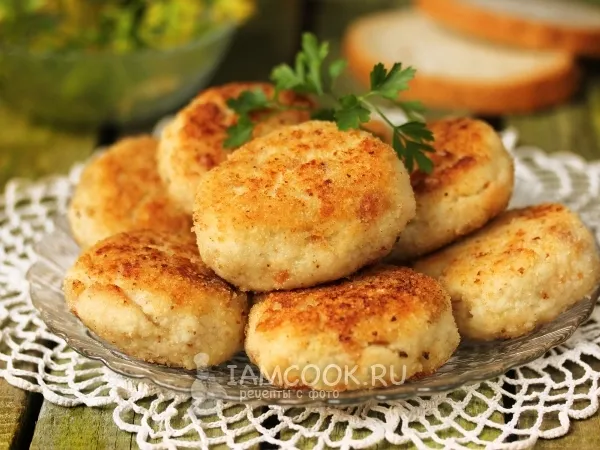 Фото блюда: Куриные котлеты с маслом
