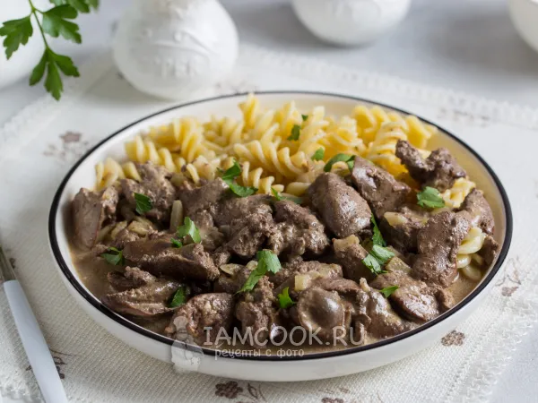 Фото блюда: Подлива из куриной печени с майонезом