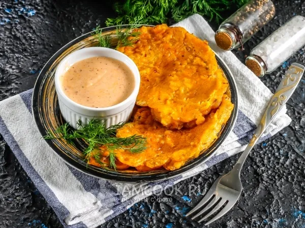 Фото блюда: Кляр для отбивных без яиц (+отбивные)