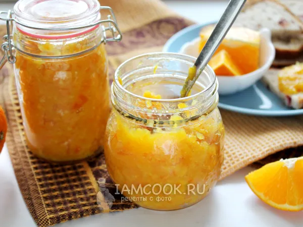 Фото блюда: Джем из апельсинов с кожурой