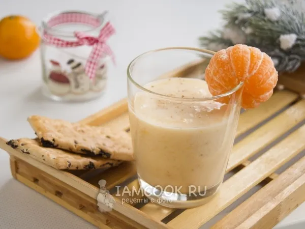 Фото блюда: Смузи мандариновый с бананом