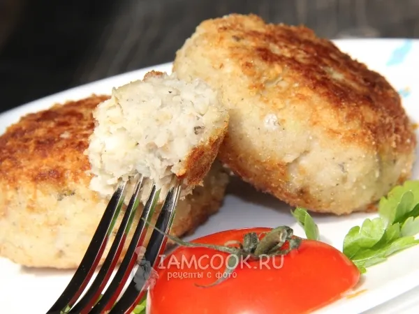 Фото блюда: Рыбные котлеты из щуки