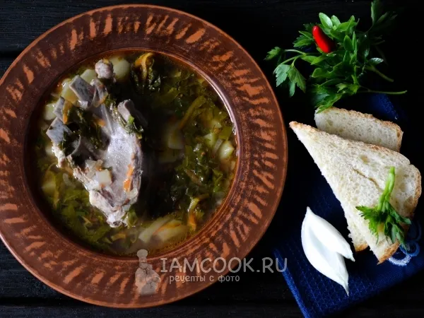 Фото блюда: Борщ из баранины