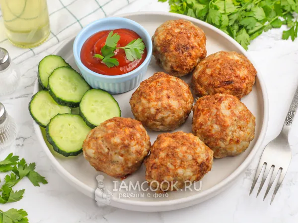 Фото блюда: Тефтели в аэрогриле