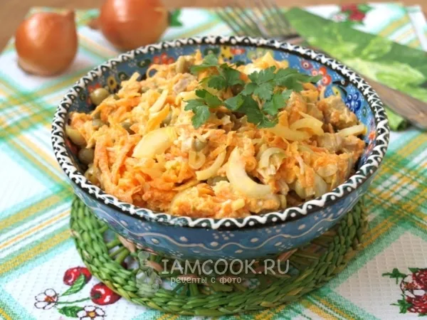 Фото блюда: Салат «Наслаждение»