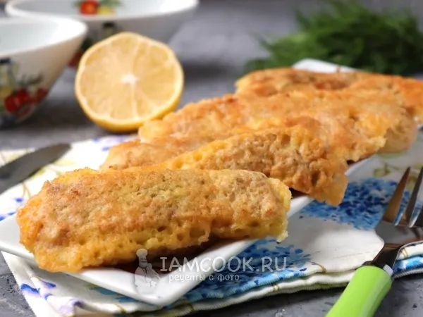 Фото блюда: Пангасиус в кляре