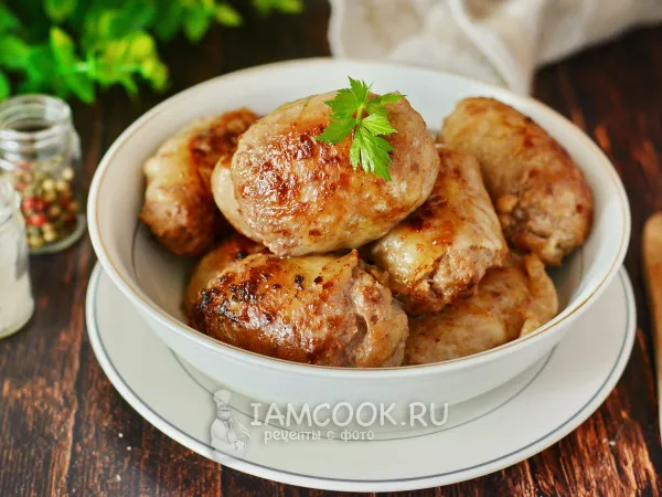 Фото блюда: Котлеты в жировой сетке