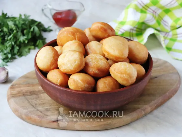 Фото блюда: Баурсаки на воде (с дрожжами)