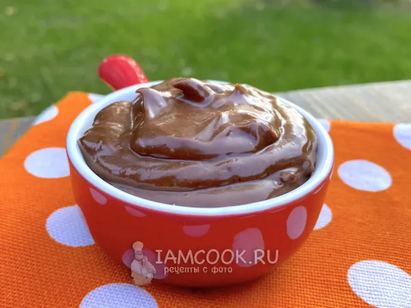 Фото блюда: Шоколадная паста на растительном масле (без варки)