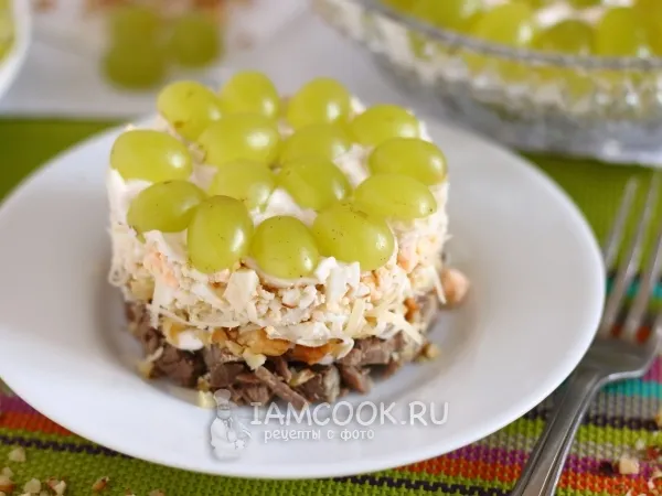 Фото блюда: Салат «Тиффани» с говядиной