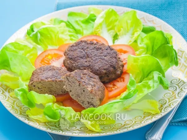 Фото блюда: Котлеты из оленины