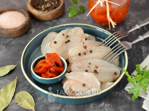 Фото блюда: Малосольный судак