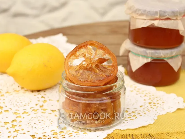 Фото блюда: Цукаты из лимона