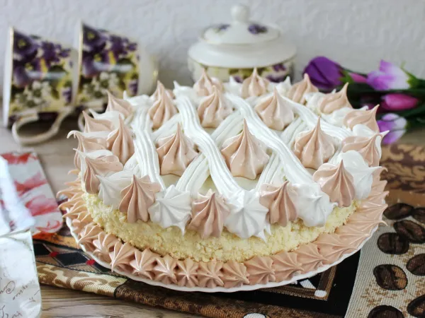 Фото блюда: Сметанник на кефире на сковороде