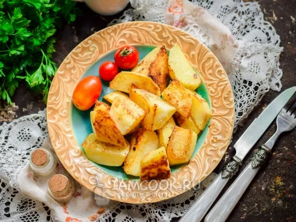 Фото блюда: Молодой картофель в микроволновке