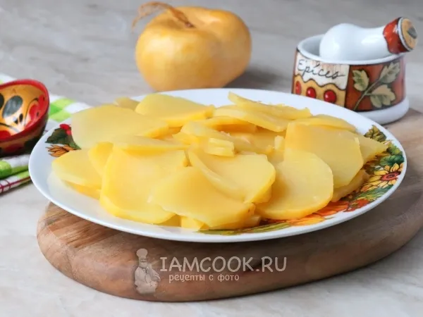 Фото блюда: Пареная репа в мультиварке