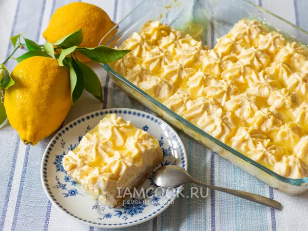 Фото блюда: Лимонный тирамису