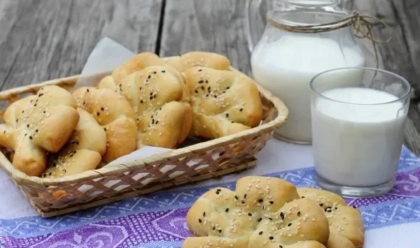 Фото блюда: Булочки с кунжутом