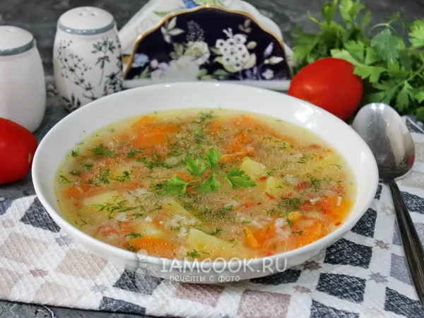 Фото блюда: Рассольник с помидорами на каждый день