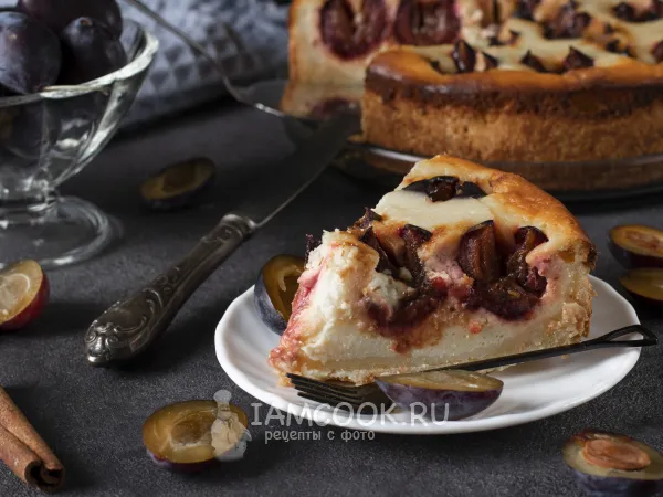 Фото блюда: Страсбургский пирог со сливами