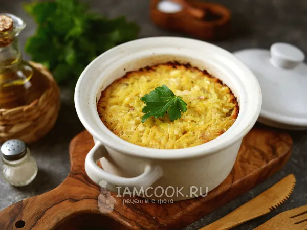 Фото блюда: Картофельник с брынзой по-болгарски