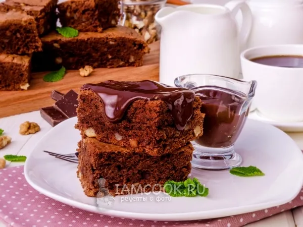 Фото блюда: Брауни с орехами