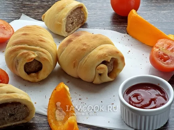 Фото блюда: Котлета в тесте