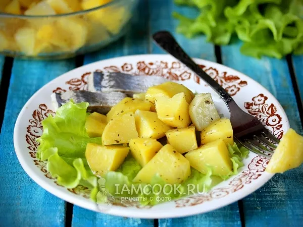 Фото блюда: Картошка в микроволновке