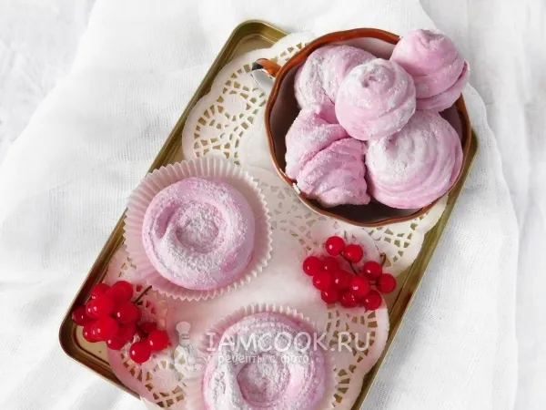 Фото блюда: Зефир с калиной